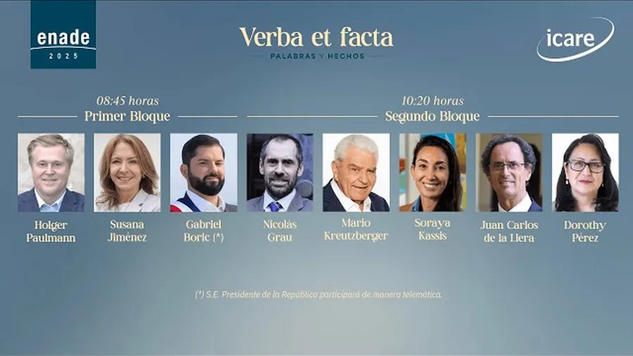 ENADE 2025: revisa que temas serán tratados en encuentro empresarial